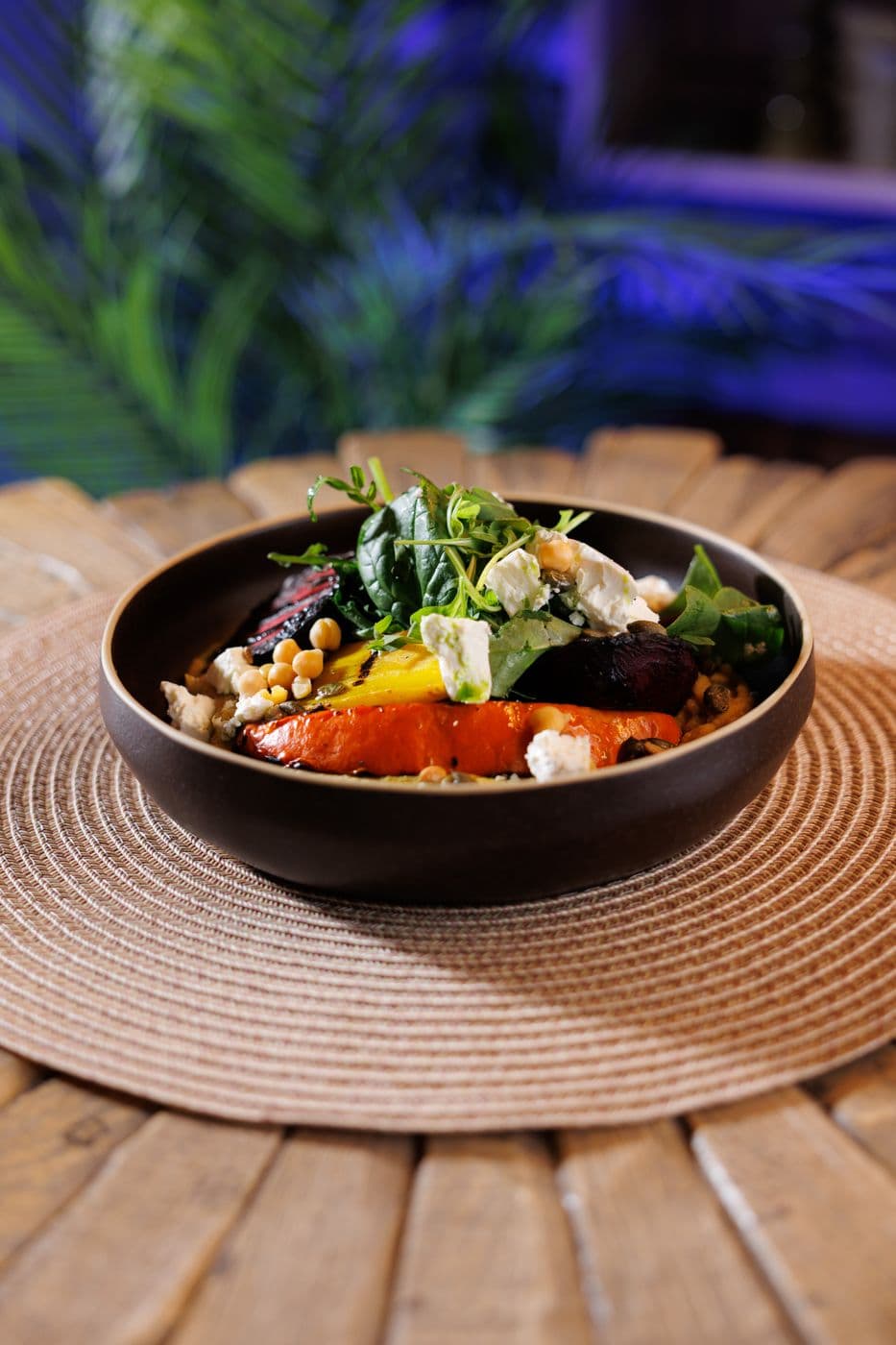 Grilled vegetable bowl